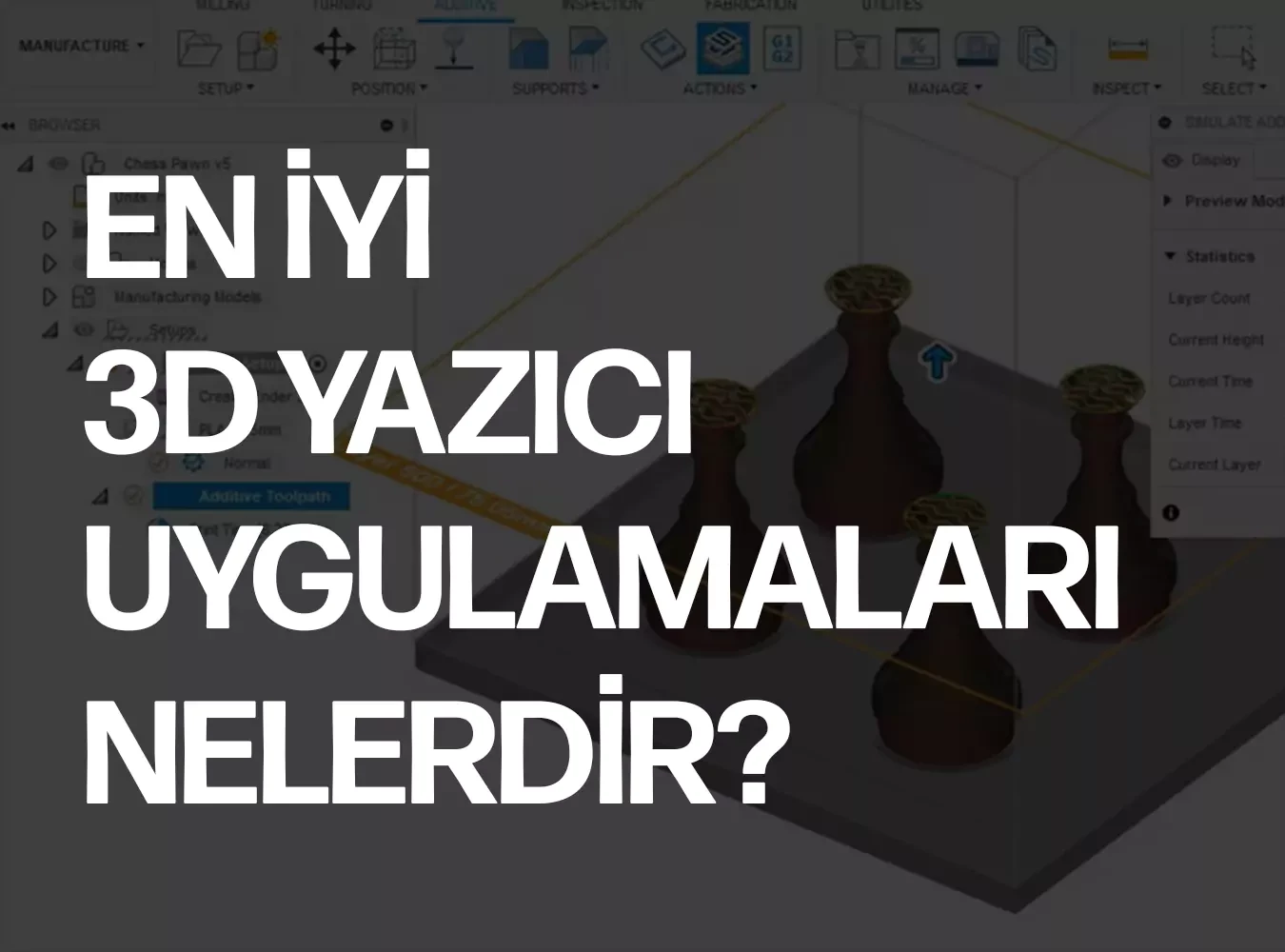 En İyi 3D Yazıcı Uygulamaları Nelerdir?