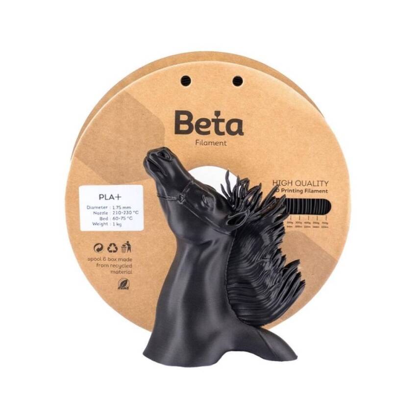 Beta PLA Plus Filament Siyah 1.75mm 1000gr - 2