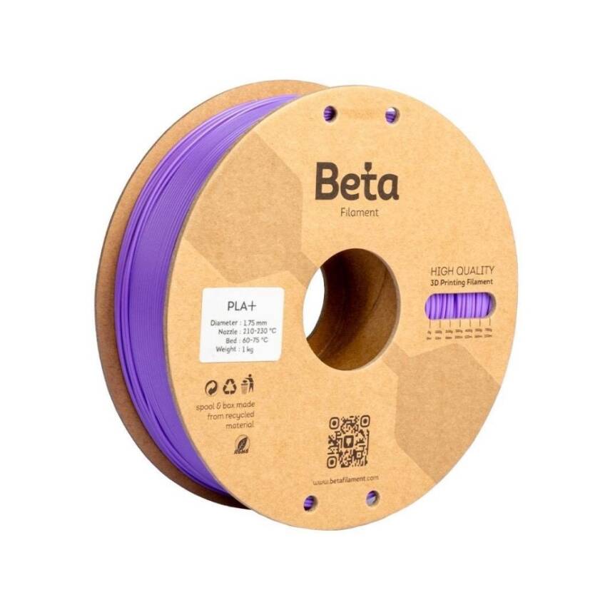 Beta PLA Plus Filament Violet Mor 1.75mm 1000gr - 1