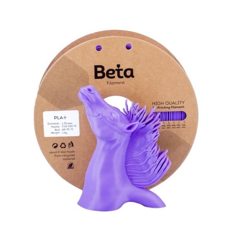 Beta PLA Plus Filament Violet Mor 1.75mm 1000gr - 2