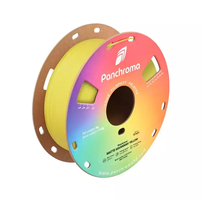 Polymaker Panchroma Matte PLA Filament Bozkır Sarı - 1