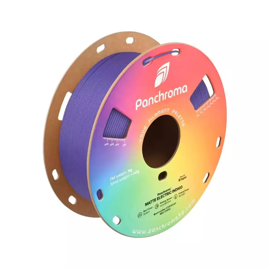 Polymaker Panchroma Matte PLA Filament Electric Indigo - 1