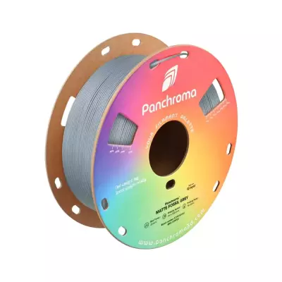 Polymaker Panchroma Matte PLA Filament Fosil Gri 