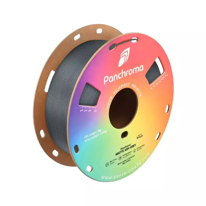 Polymaker Panchroma Matte PLA Filament Kül Gri - 1