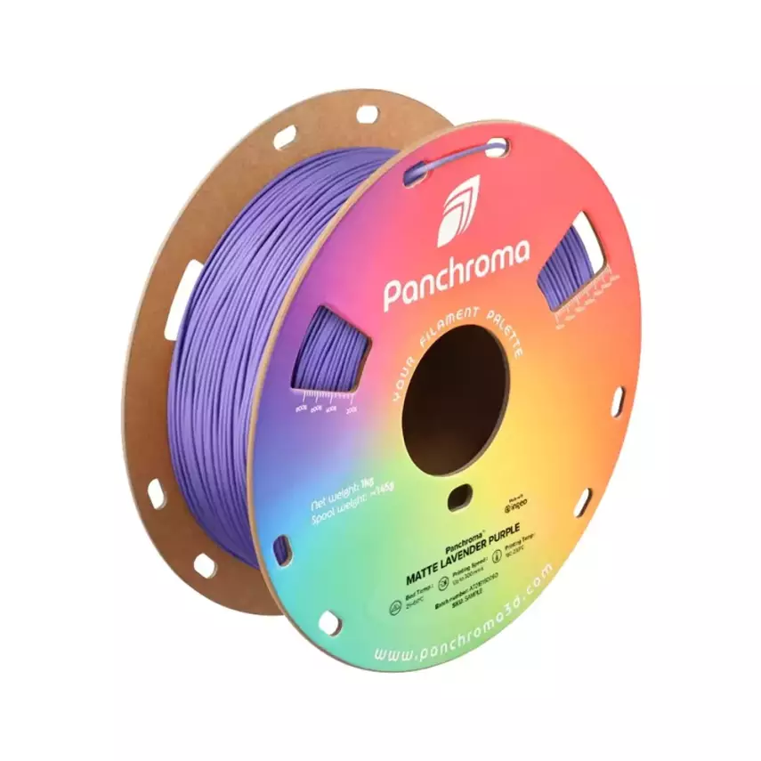 Polymaker Panchroma Matte PLA Filament Lavanta Mor - 1