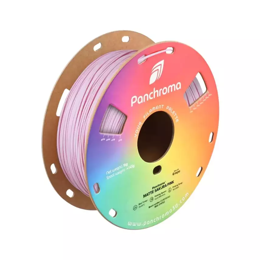 Polymaker Panchroma Matte PLA Filament Sakura Pembe - 1