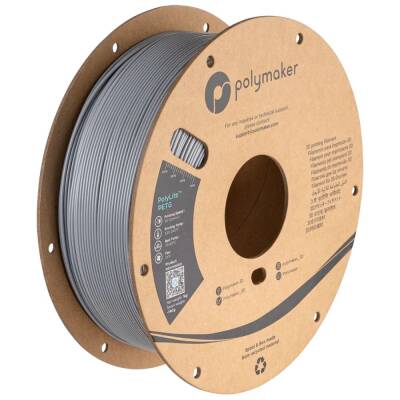 Polymaker PolyLite PETG Filament Gri 